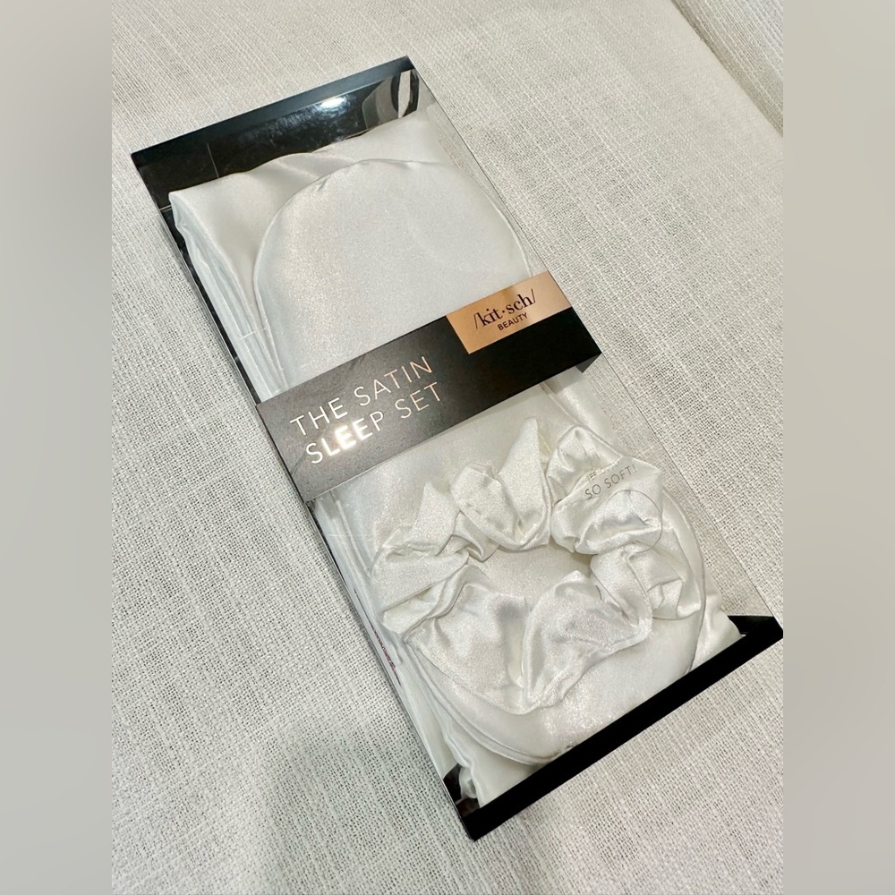 Kitsch Beauty Satin Sleep Set - New